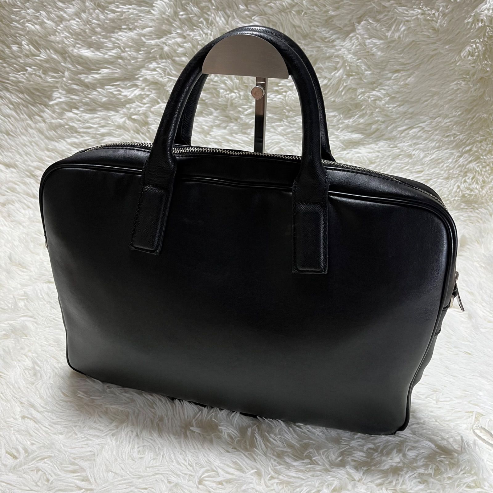 美品 Paul Smith ポールスミス オールレザー ビジネスバッグ ブリーフ 