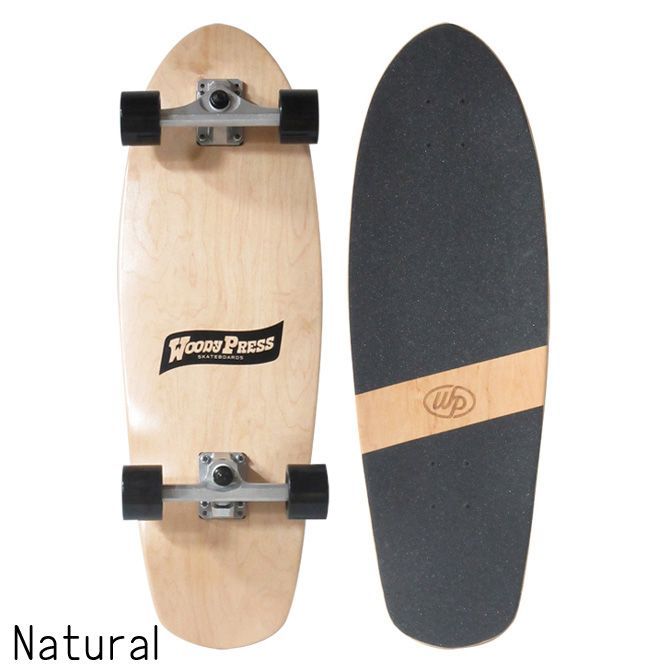 ウッディプレス カービング モデル サーフスケート / Woody