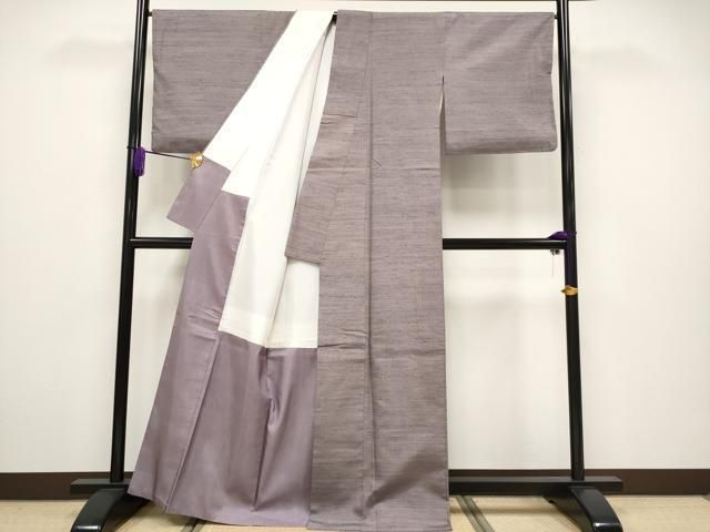 平和屋本店□極上 紅花紬 米沢 新田源太郎 真綿手引紬 舞 証紙
