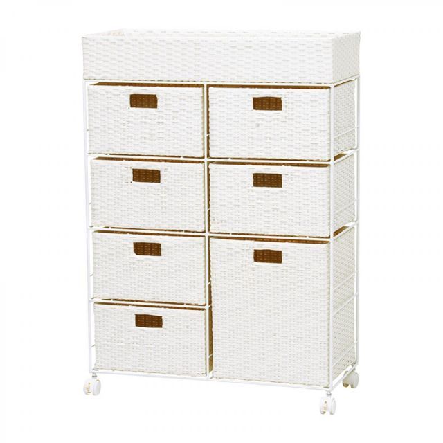 萩原 Hagihara RAN-2418WH ランドリー 新生活 インテリア 家具おしゃれ