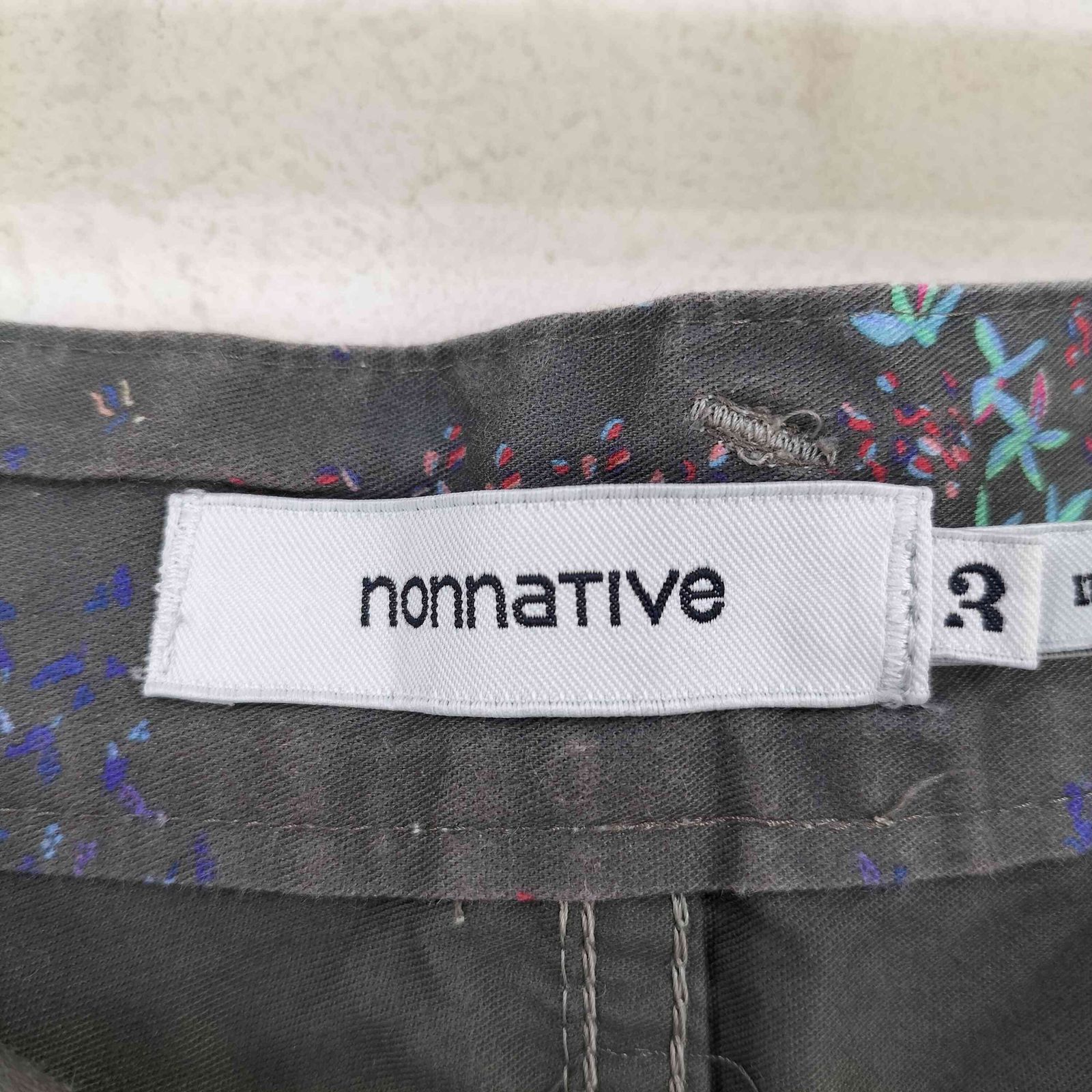 パンツ nonnative EDUCATOR RIB PANTS C/N OXFORD ノンネイティブ nonnative EDUCATOR RIB PANTS C/N OXFORD