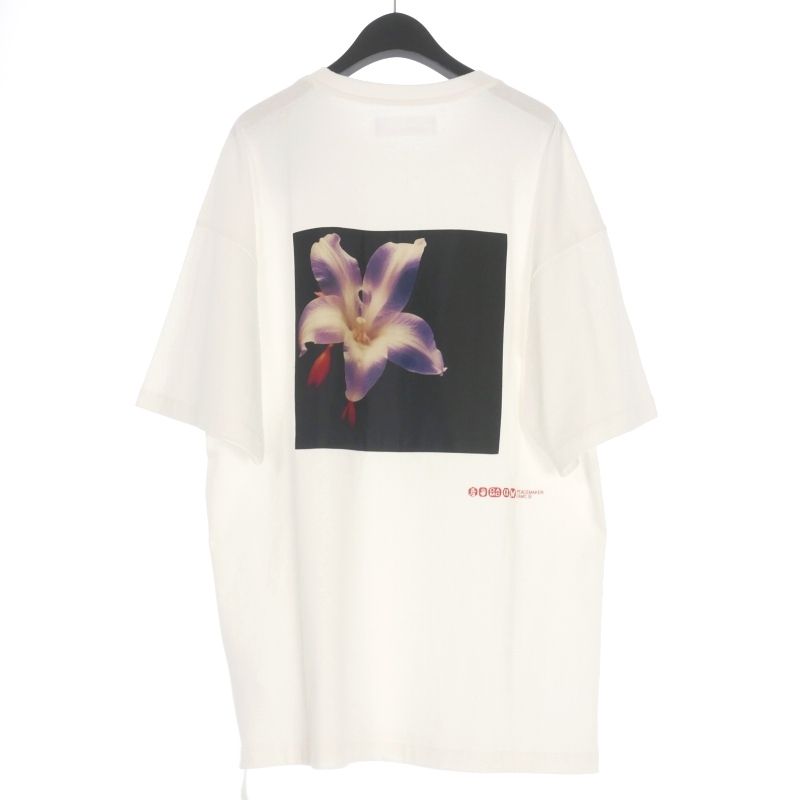 Tシャツ・カットソー OAMC SS25 PEACEMAKER FLOWER TEE (PCM1OT02GJE002002 WHT) OAMC / Peacemaker Flower S/S T-Shirt｜トゥモローランド 公式通販