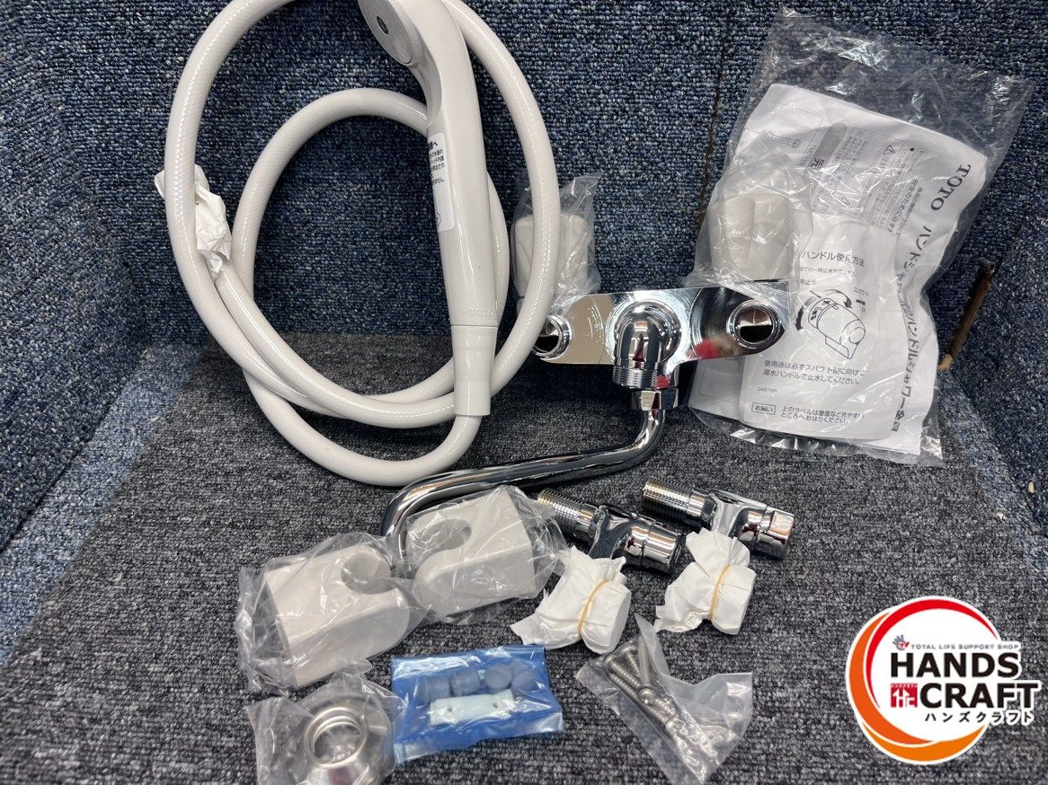 ☆TOTO 壁付2ハンドル混合水栓 TMS20C 浴室 水栓金具 未使用
