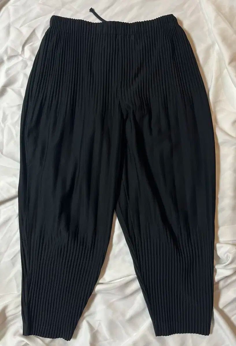 HOMME PLISSÉ オムプリッセ ISSEY MIYAKE イッセイミヤケ パンツ 黒 2 サイズ HP55