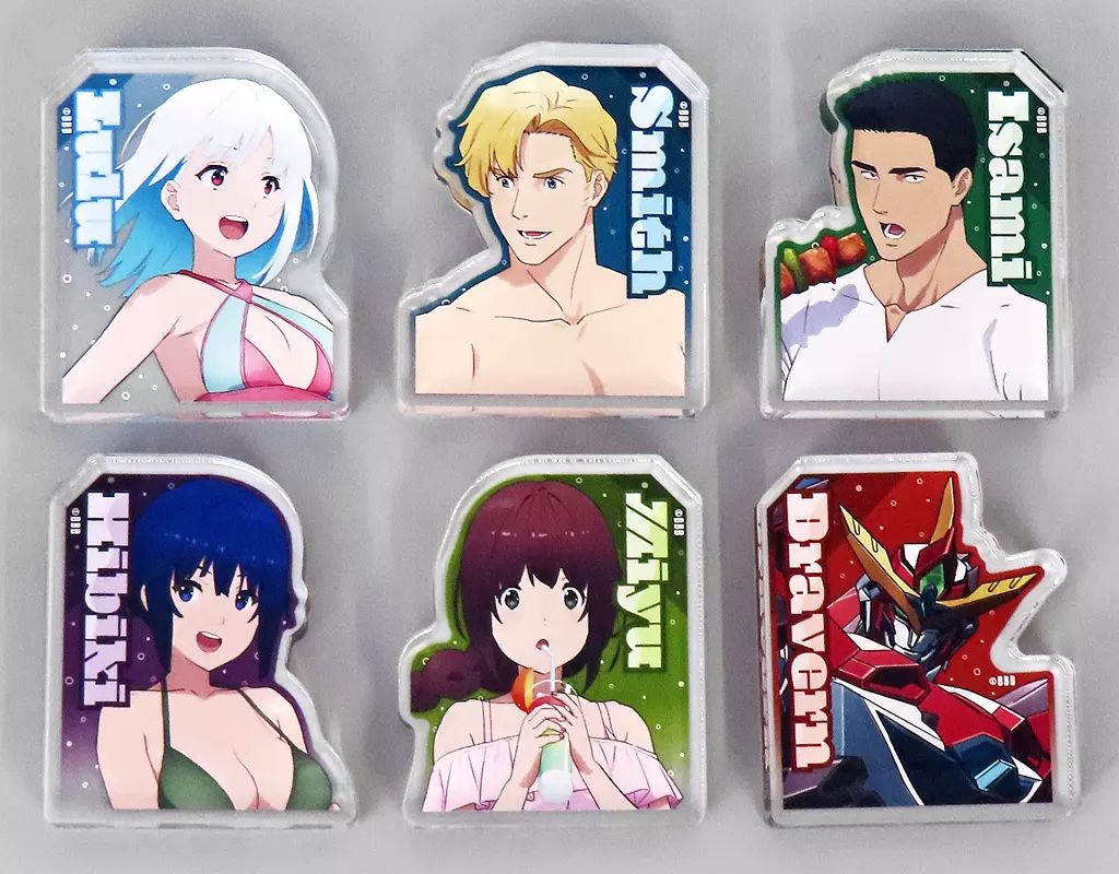 中古】アクリルスタンド・アクリルパネル 全6種セット アクリル 