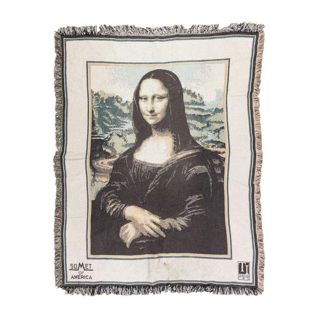 vintageラグ カーペット モナリザ 絵画 ダヴィンチ 825 vintageラグ カーペット モナリザ 絵画 ダヴィンチ 825 - メルカリ