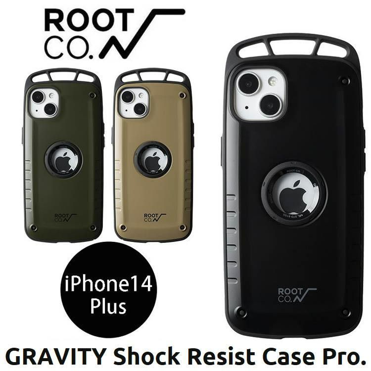 ROOT CO ルートコー【iPhone14Plus専用】GRAVITY Shock Resist Case