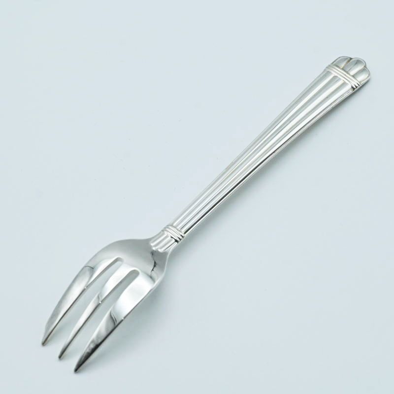 ピュイフォルカ／アイリス　純銀 スターリング シルバー／オイスターフォーク １本 ピュイフォルカ／アイリス 純銀 スターリング シルバー