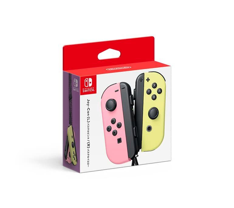 数量 パステルイエロー パステルピンク| R 任天堂純正品 Joy-Con L