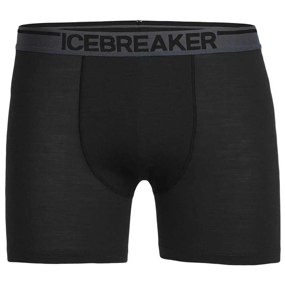 お取り寄せ ２～４週間で発送 アイスブレーカー メリノ 150 アナトミカ ボクサーズ Black t ICEBREAKER Merino 150 Anatomica boxers t