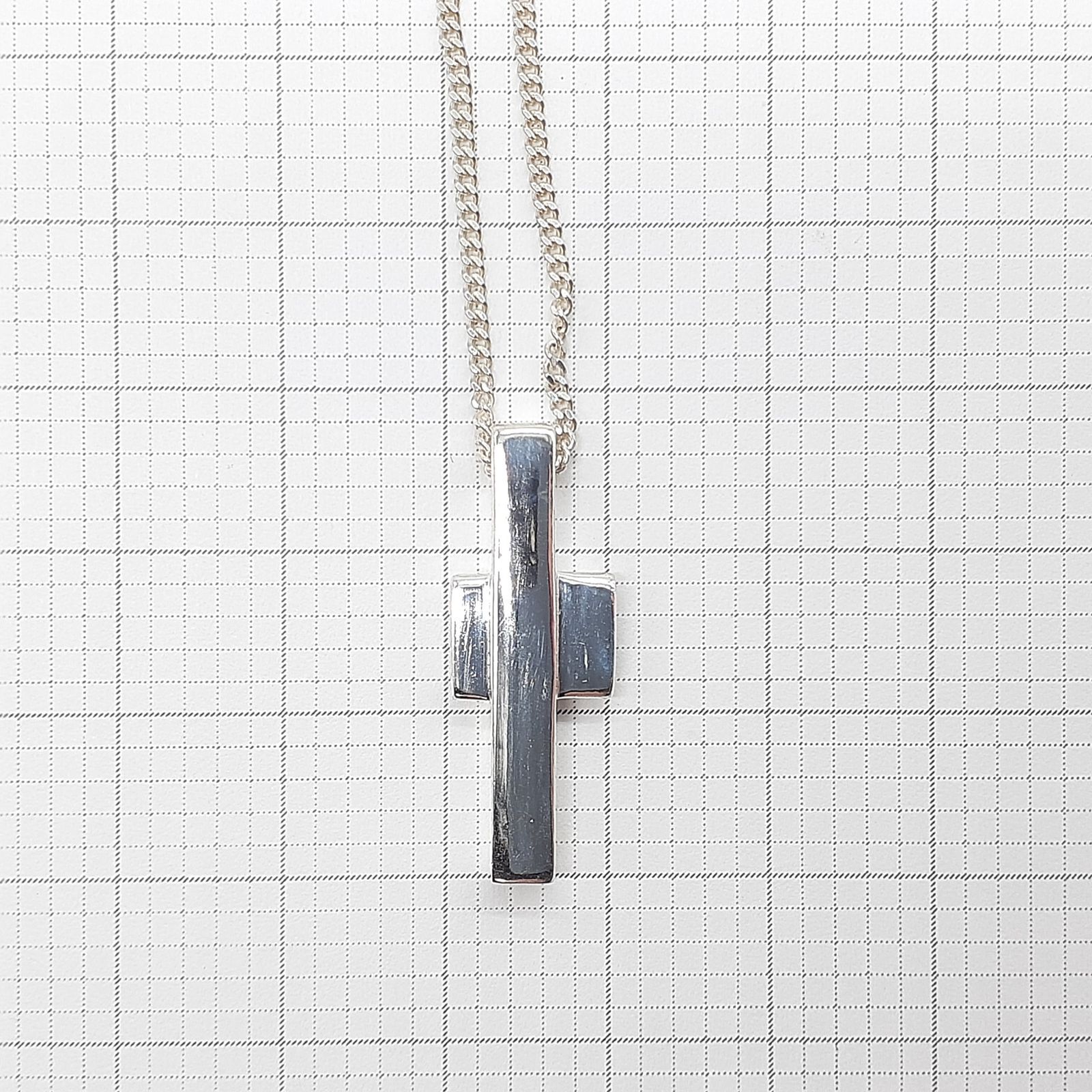 GUCCI グッチ ネックレス ペンダント シルバー SILVER 925 クロス 