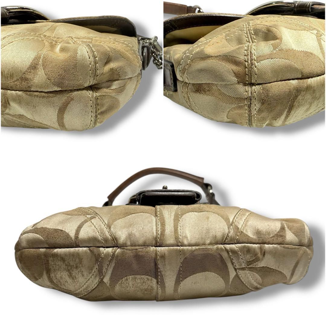 COACH コーチ Flap Soho accessory pouch hand bag ソーホー