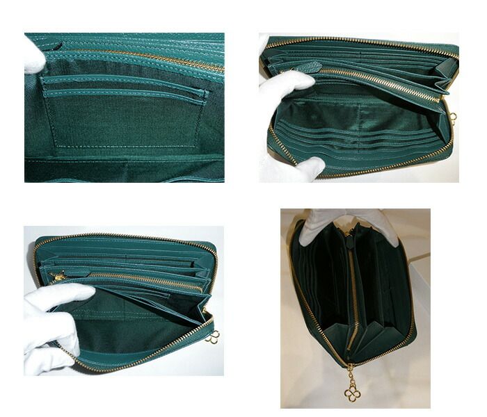 marie claire マリクレール カルーゼル ラウンドファスナー長財布