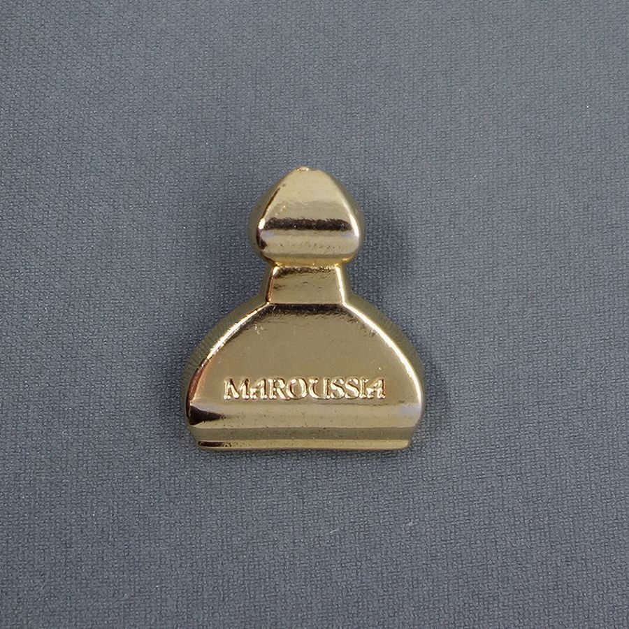 ピンバッチ ピンズ MAROUSSIA マルーシア 金色 ビンテージ ピンバッジ  