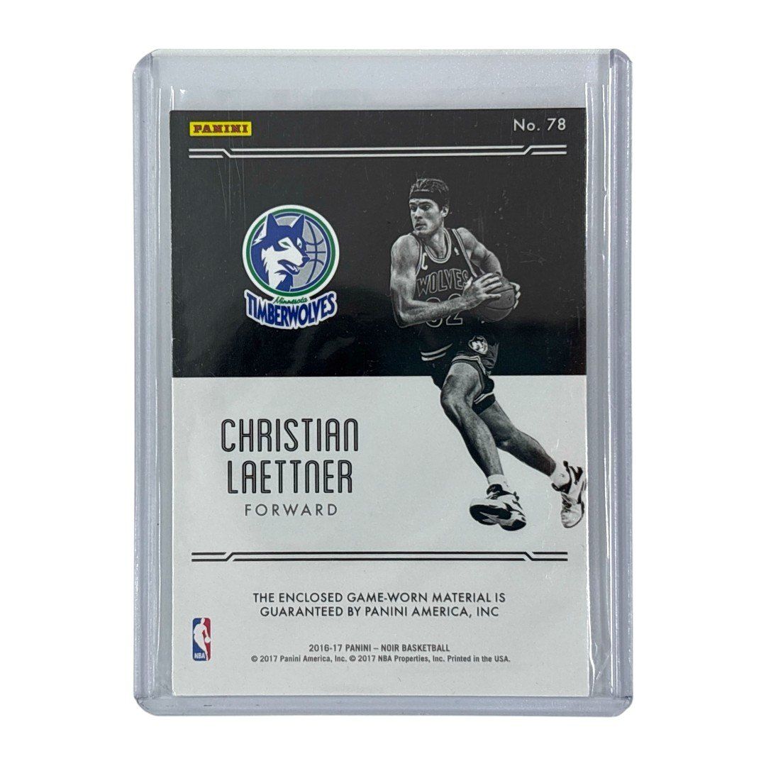 PANINI NBAカード NOIR CHRISTIAN LAETTNER MINNESOTA TIMBERWOLVES 05/10 #66 送料無料 中古 IT1 PANINI NBAカード NOIR CHRISTIAN LAETTNER MINNESOTA