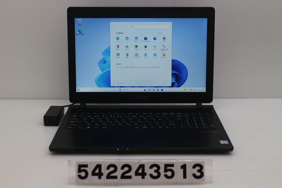 EPSON Endeavor NJ4300E Core i5 8265U 1.6GHz/8GB/256GB(SSD)/DVD/15.6W/FWXGA(1366x768)/Win11 【542243513】