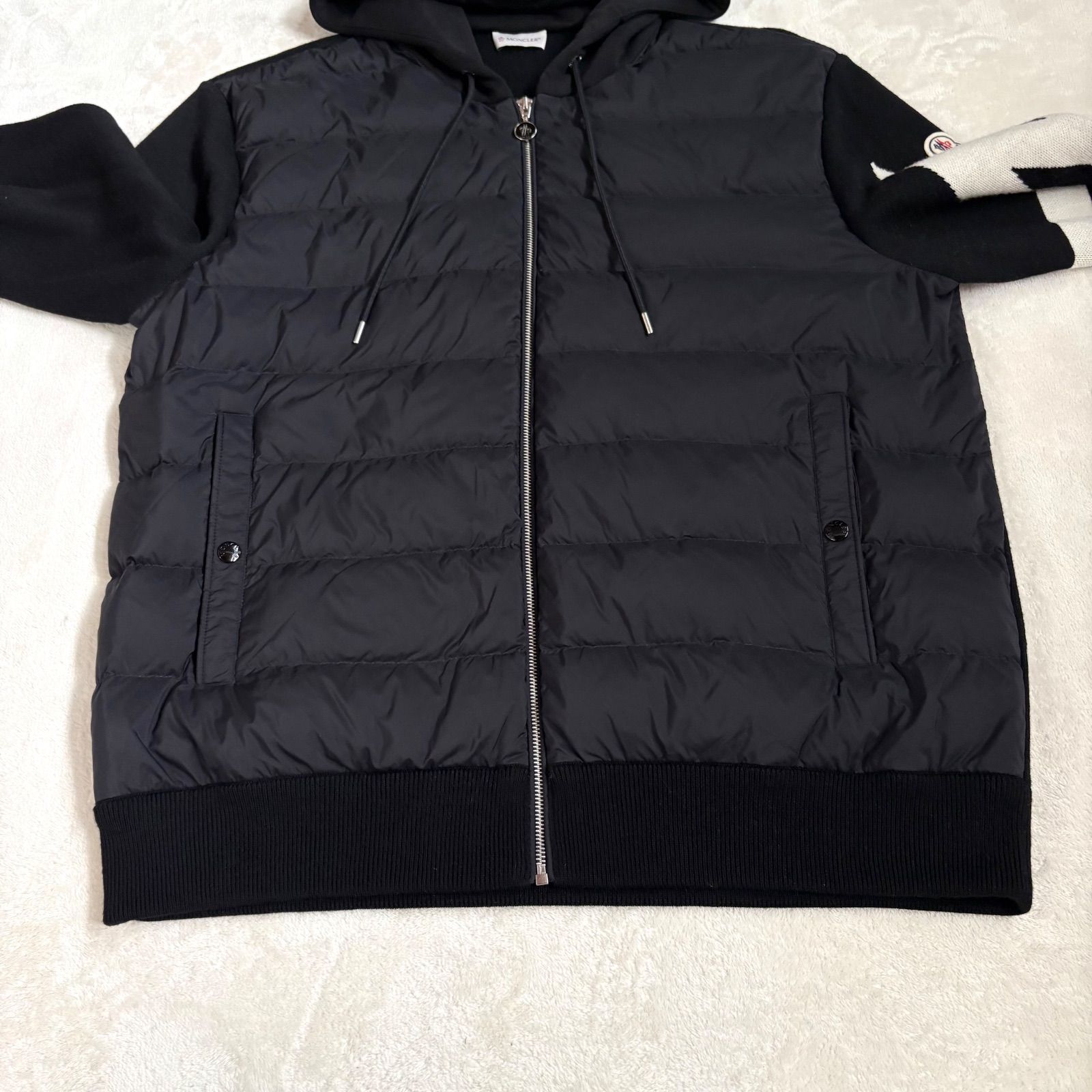 【良品】　MONCLER　モンクレール　ハイブリッド　ダウンジャケット　異素材 楽天市場】モンクレール MONCLER 異素材コンビ ダウンジャケット