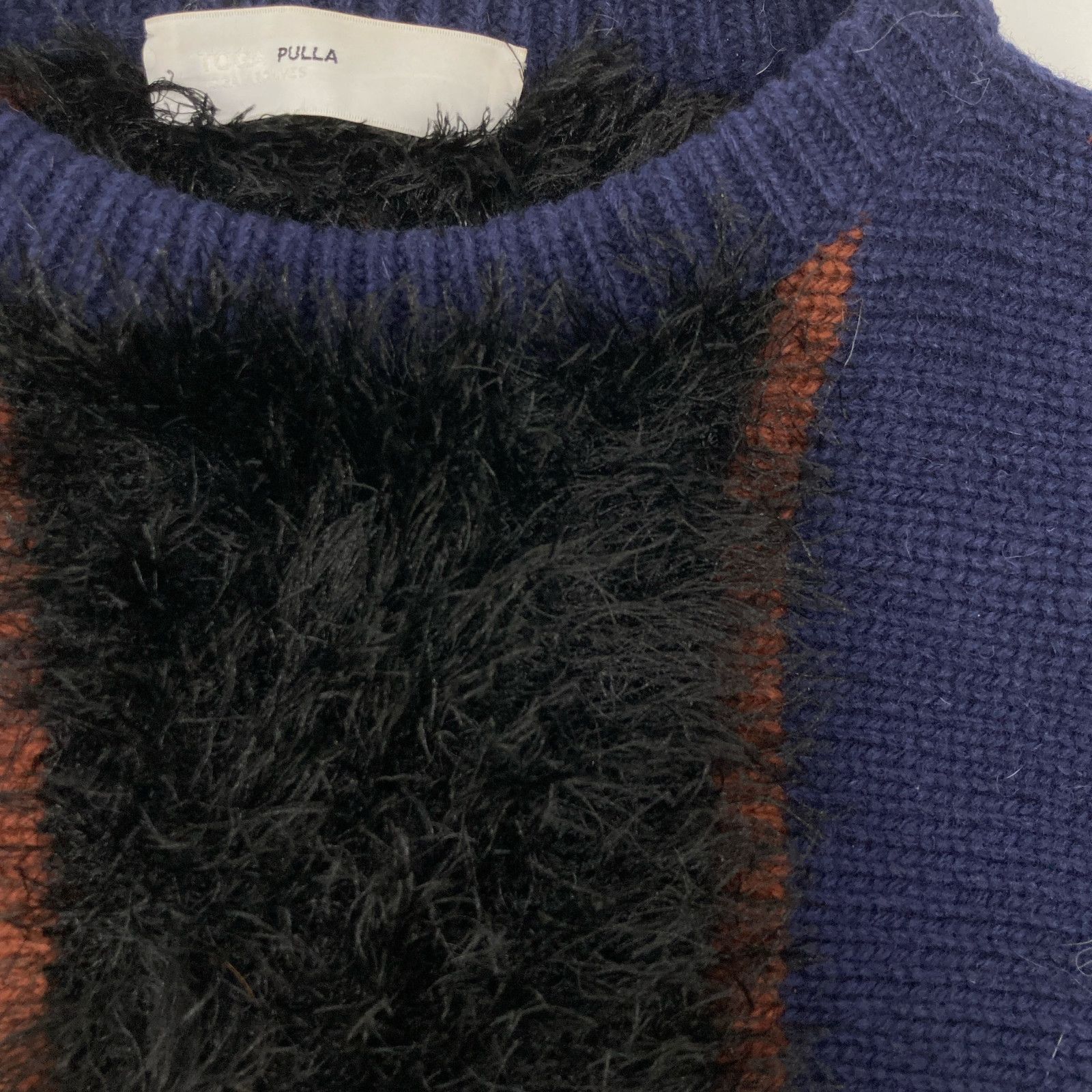 美品 TOGA PULLA トーガ プルラ TP22-XN272 Mole knit pullover モールニットプルオーバー セーター 38  レディース TOGA 美品 PULLA トーガ プルラ TP22-XN272 Mole knit pullover
