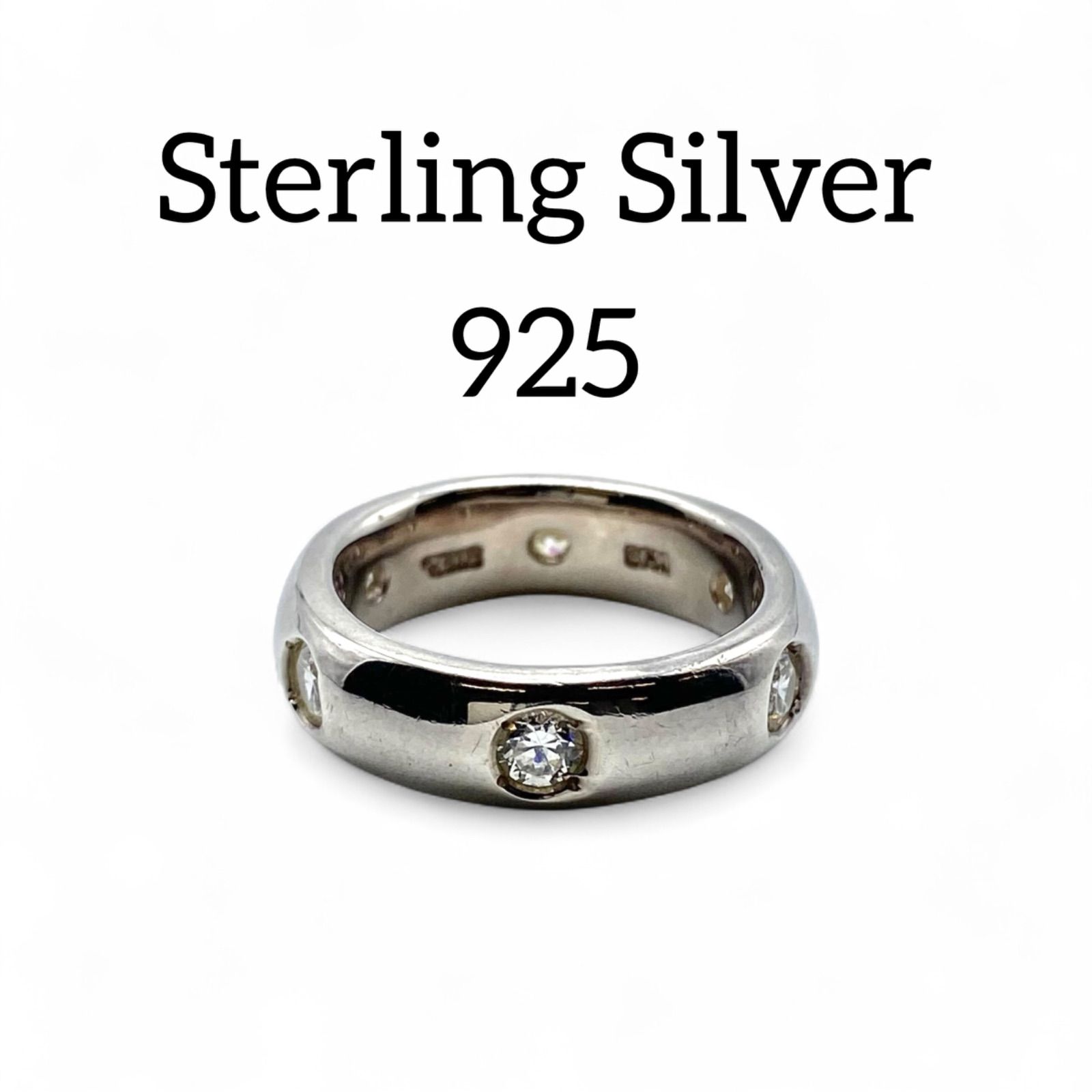 GUCCI GGマーモント ダブルG リング 20号 GUCCI ダブルG シルバー 925