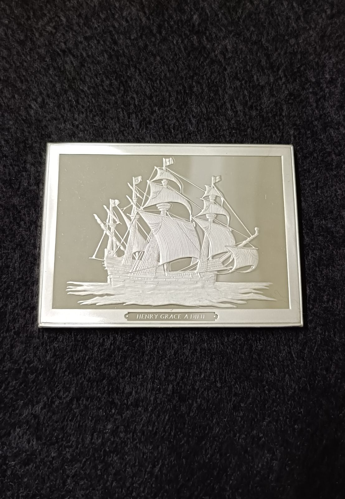 フランクリン・ミント社シリーズ 　 世界の船　メダル　銀製品 フランクリン・ミント社シリーズ 世界の船 メダル インゴット 銀製品