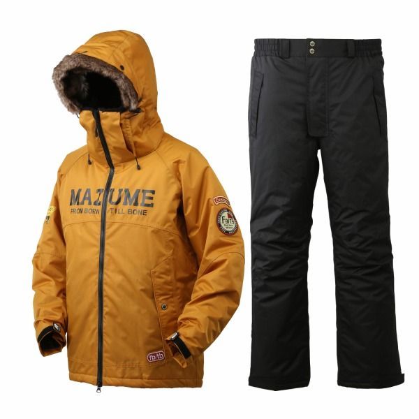 マズメ 防寒服アウター CONTACT ALL WEATHER SUIT CUSTOM タン LL