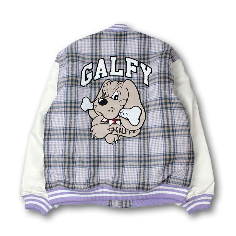 ガルフィー GALFY チェック柄 スタジャン ガルフィー GALFY アウター スタジャン メンズ レディース