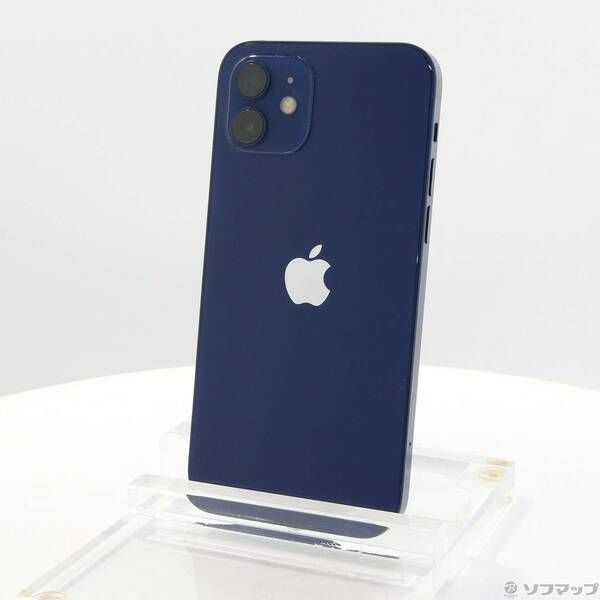 〔 〕iPhone12 256GB ブルー MGJ33J A SIMフリー 258