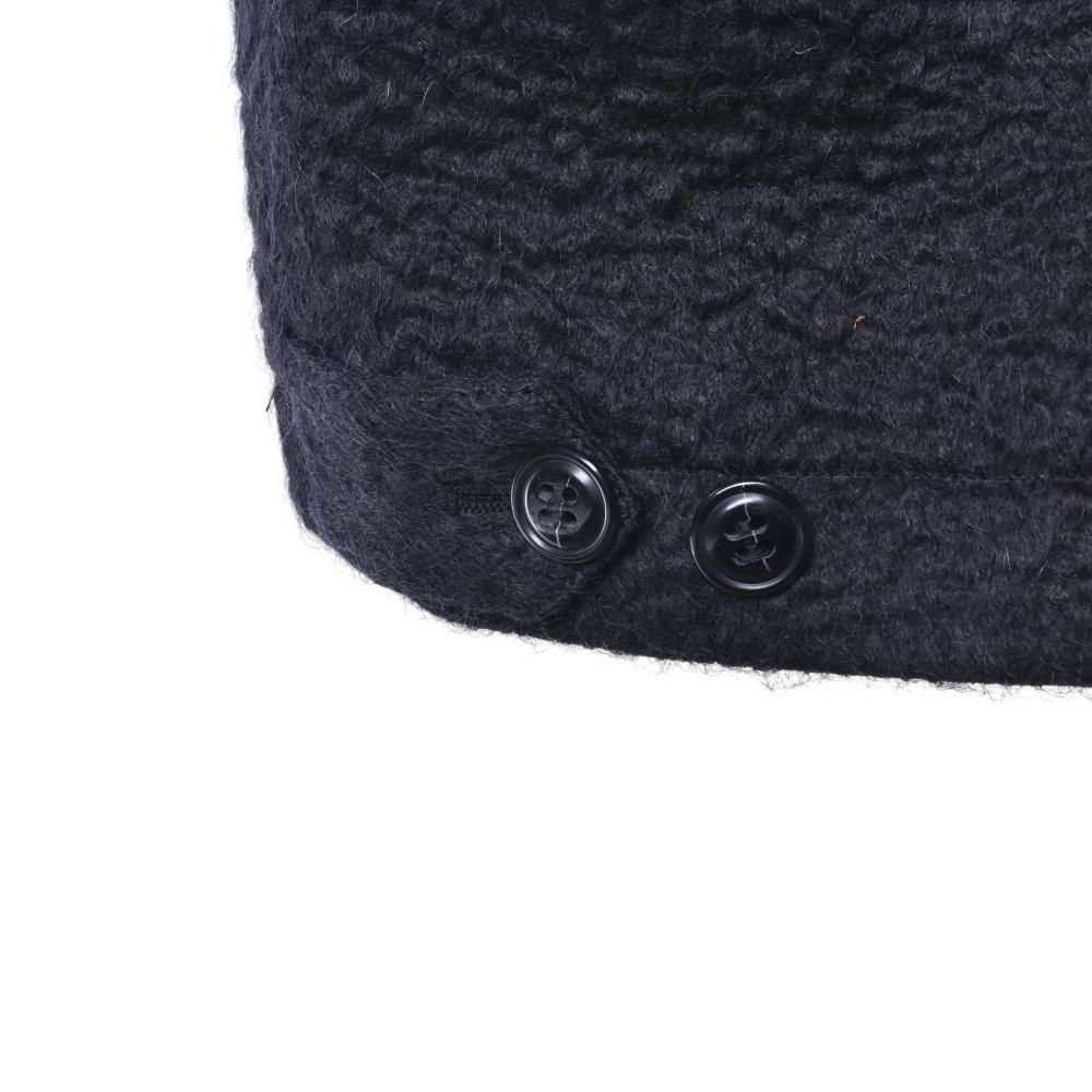 DRIES VAN NOTEN パーツ切替 ジップ ブルゾン S ブラック ドリスヴァン