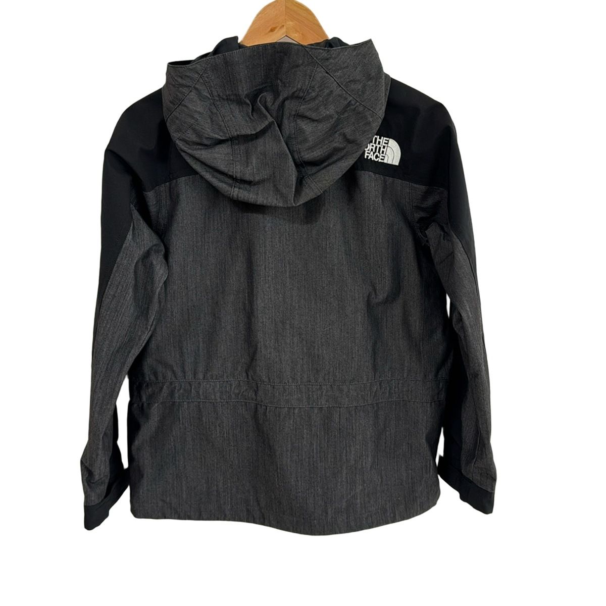 THE NORTH FACE ノースフェイス ブルゾン サイズM レディース - ダークグレー×黒 長袖 GORE-TEX ジップアップ 春 秋