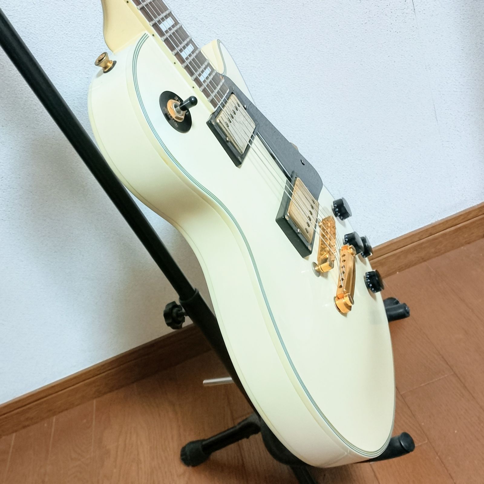 photogenic エレキギター レスポールカスタムタイプ ホワイト 【公式通販】