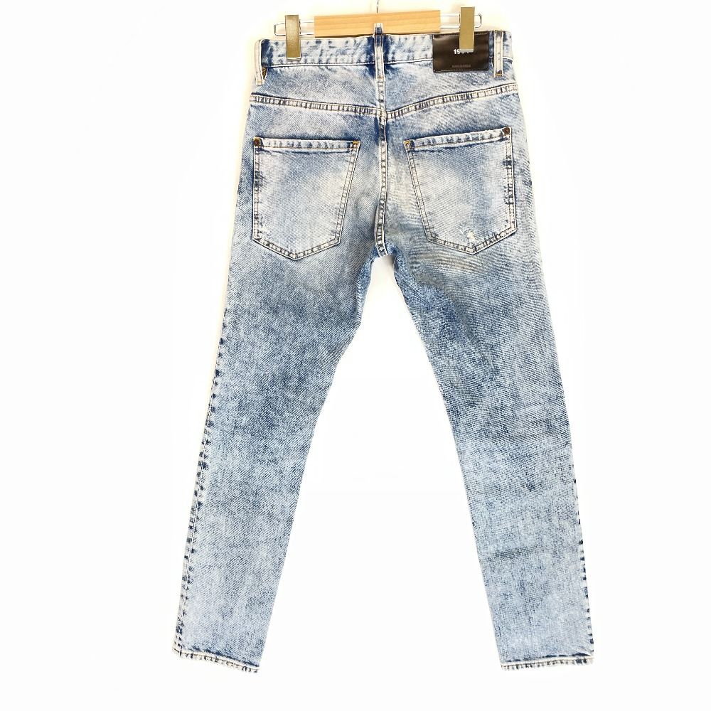 DSQUARED2 ディースクエアード 20年 S74LB0747 Skater Jean クラッシュ