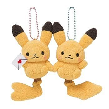 【中古】(非常に良い)ポケモンセンターオリジナル ピカチュウペアマスコット Pokemon little tales