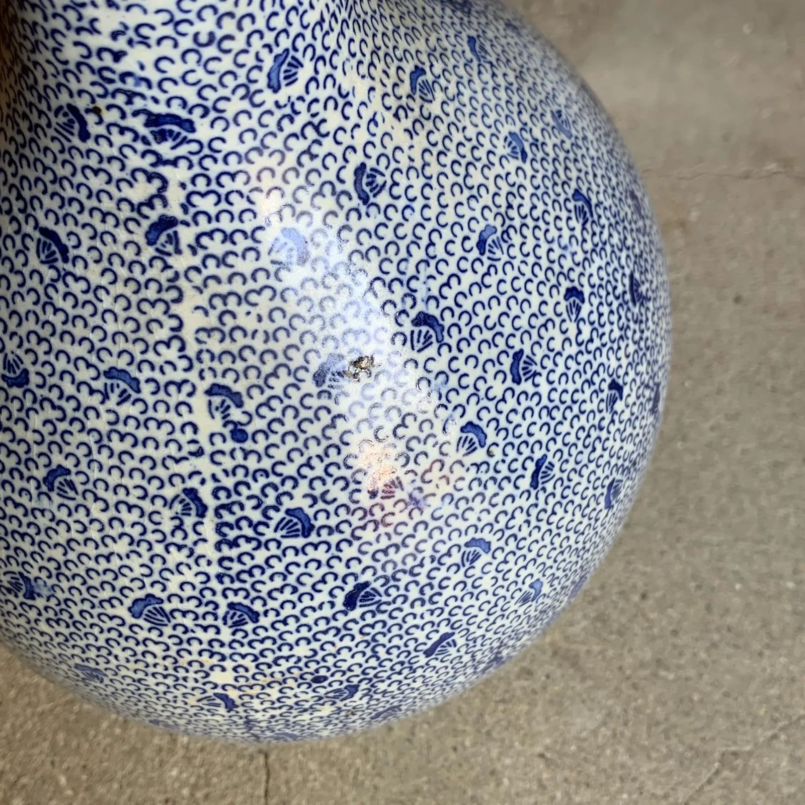 古伊万里 印判 微塵唐草 大徳利 花器 花瓶 /HM-0149 - メルカリ