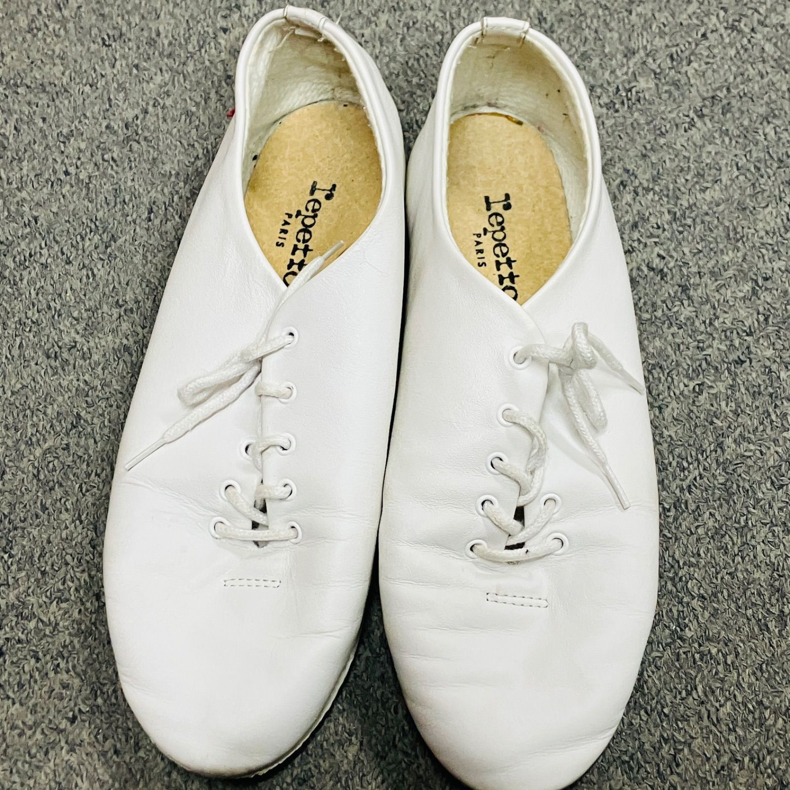 ★10m　reppetto レペット　ジャズシューズ　白　サイズ39 repetto/レペット】JAZZ ジャズシューズ（その他シューズ