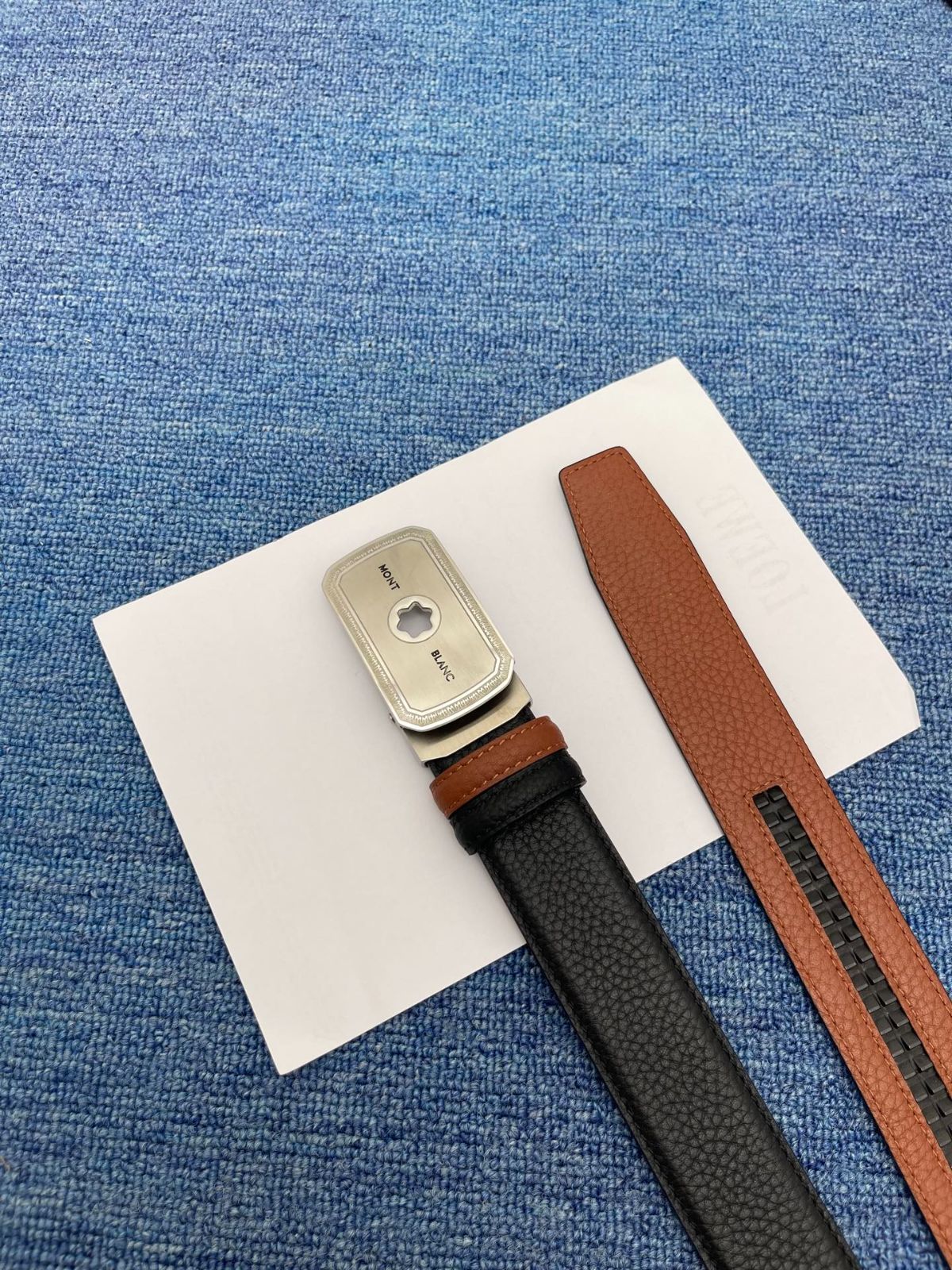 今日特価】Montblanc モンブラン レザーベルト-2 - メルカリ