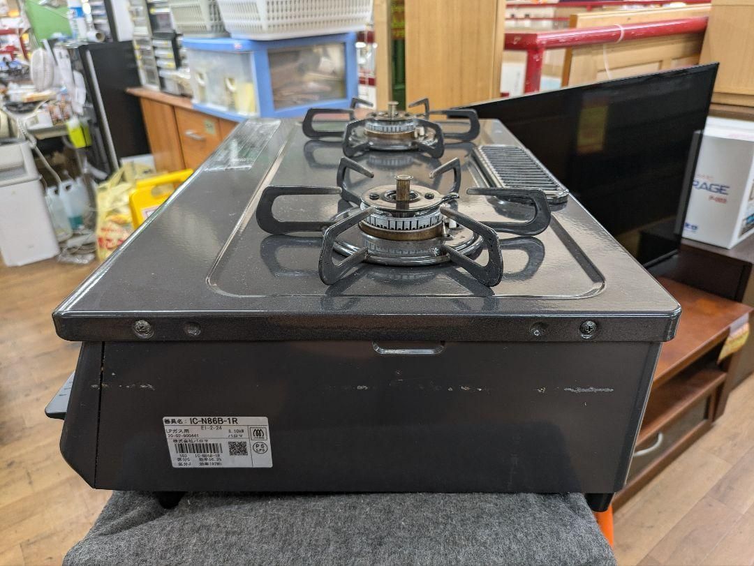 J319☆パロマ☆都市ガスコンロ☆水無し片面焼きグリル