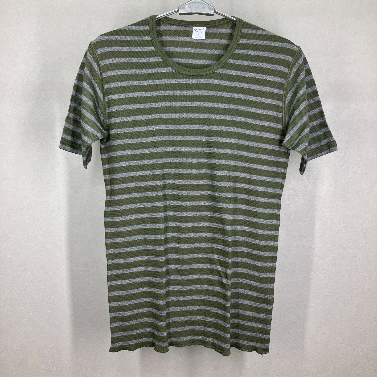 ジチピ Gicipi CESARATO コットーネペッティナート 半袖Tシャツ サイズ 