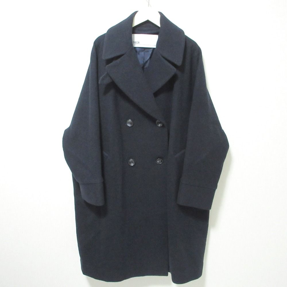 TICCA ネイビー ウールテントコート TICCA(ティッカ)の【HPS別注