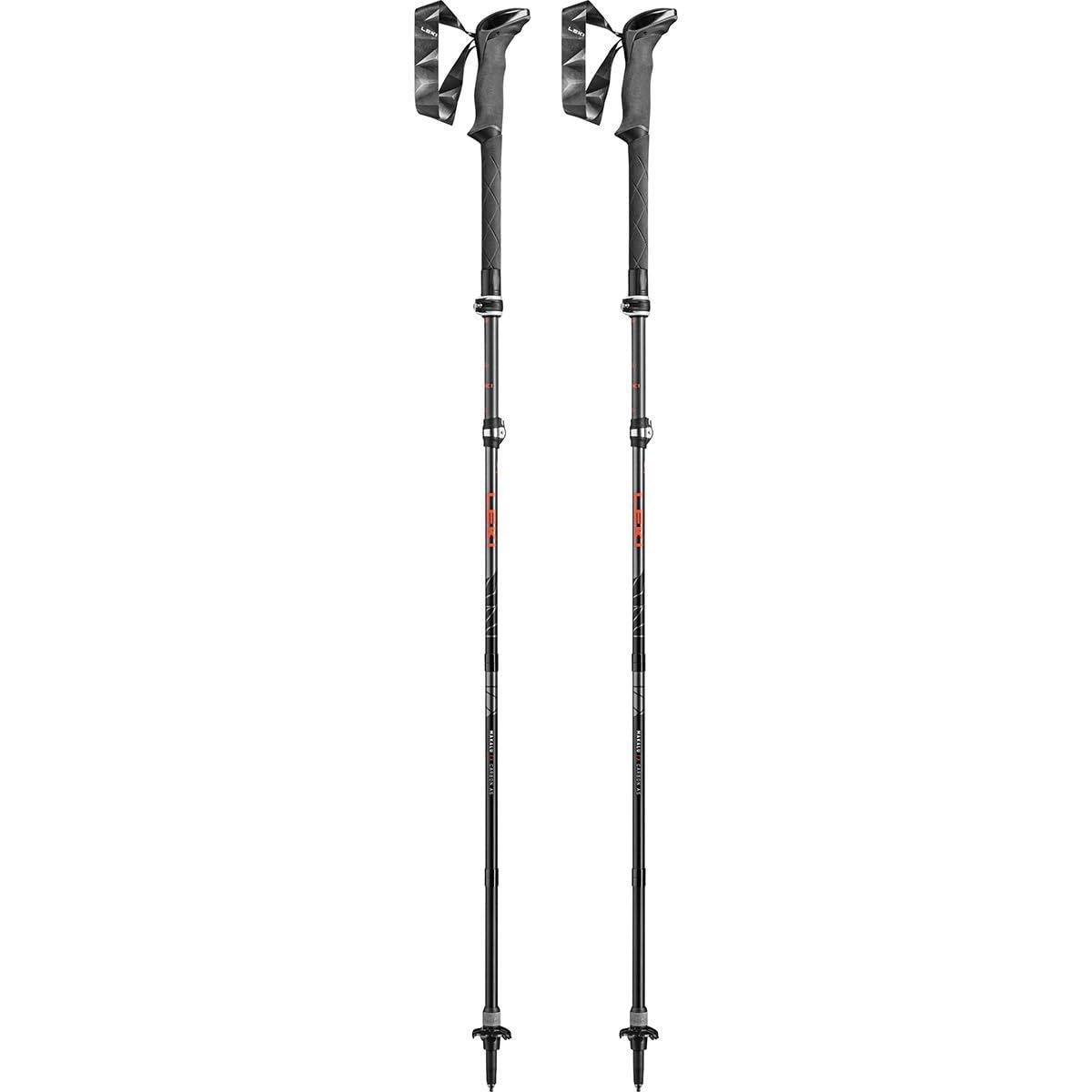 人気 レキ LEKI アウトドア 登山 トレッキング マカルー FX カーボン AS 1300446 グレー