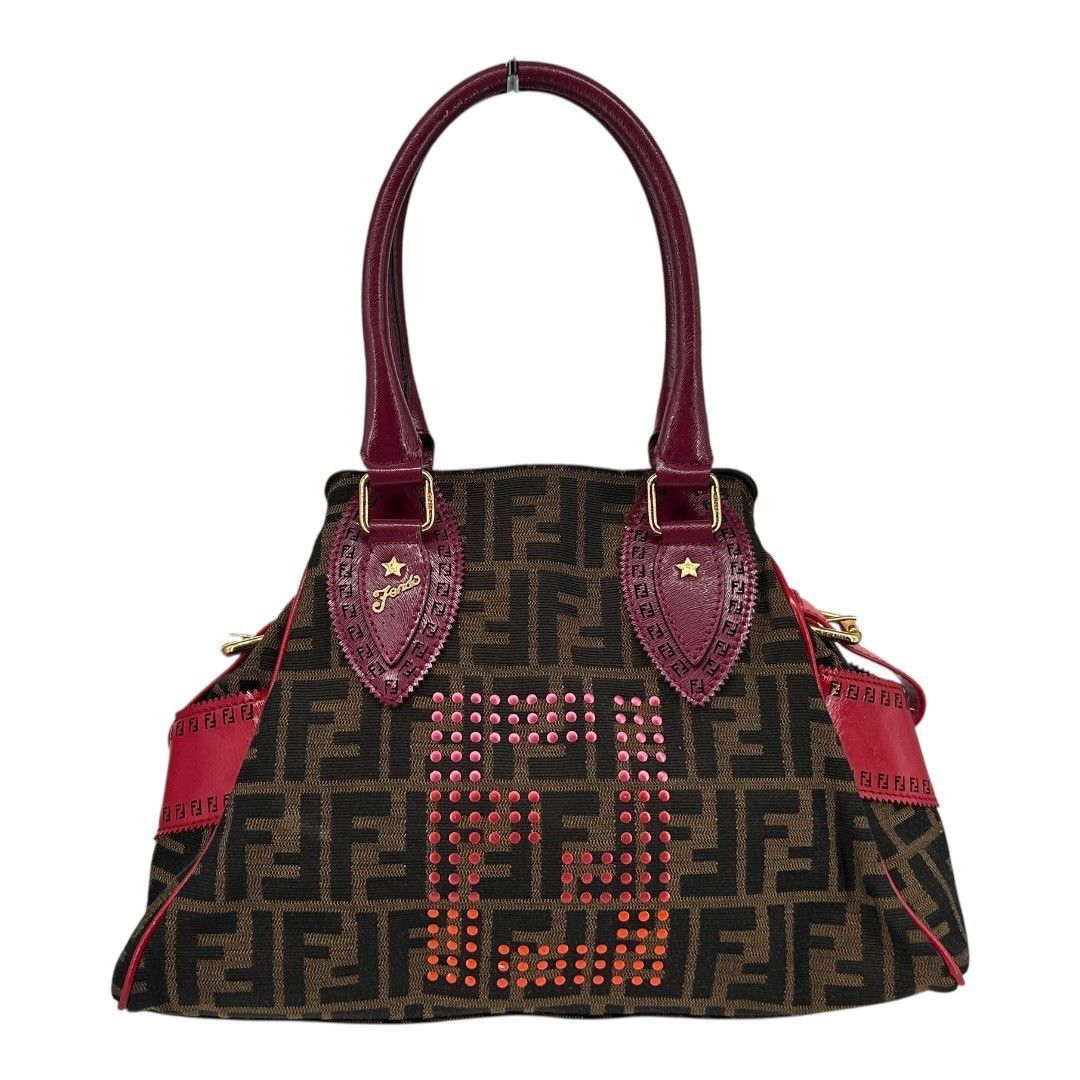 Fendi ハンドバッグ ズッカ エトニコバッグ - メルカリ