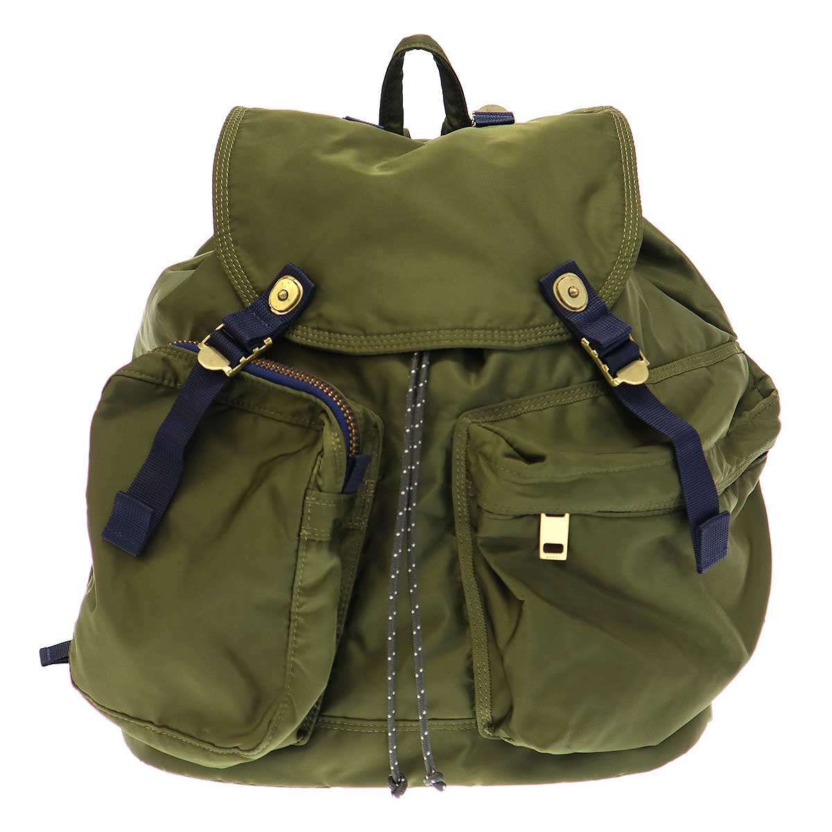 PORTERリュック　カーキ PORTER ガールグランディパック リュックサック 18L カーキ