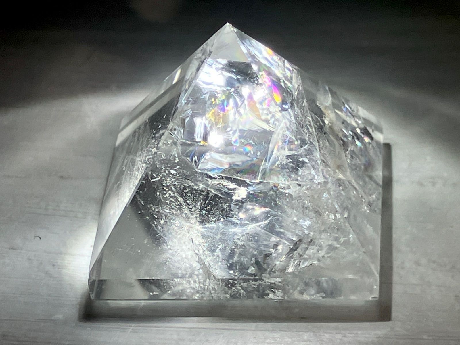 大宇宙との融合✨　レインボー　ピラミッド　神聖幾何学　クリスタル　水晶 大宇宙との融合✨ レインボー ピラミッド 神聖幾何学 クリスタル