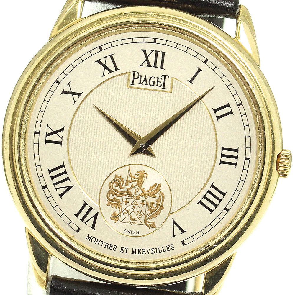 ピアジェ PIAGET 90968 グベナー K18YG Montres et Merveilles 50本限定 手巻き メンズ_763791 -  メルカリ