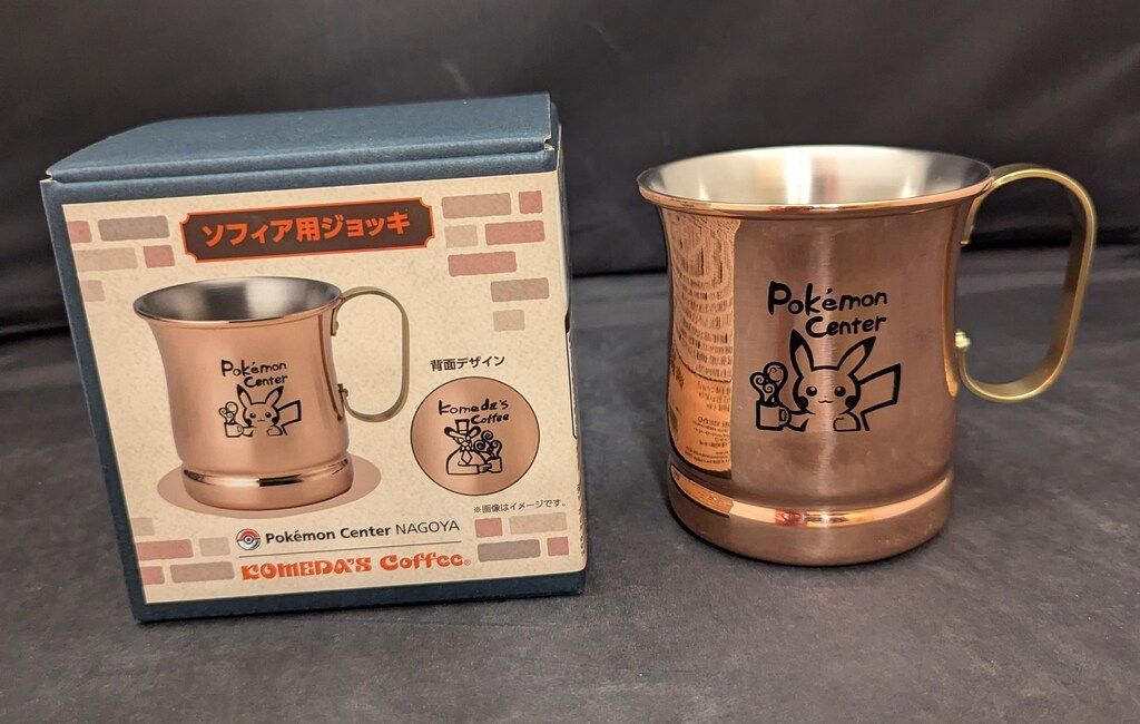 コメダ珈琲店×ポケモンセンター ソフィア用ジョッキ 未使用 コメダ珈琲