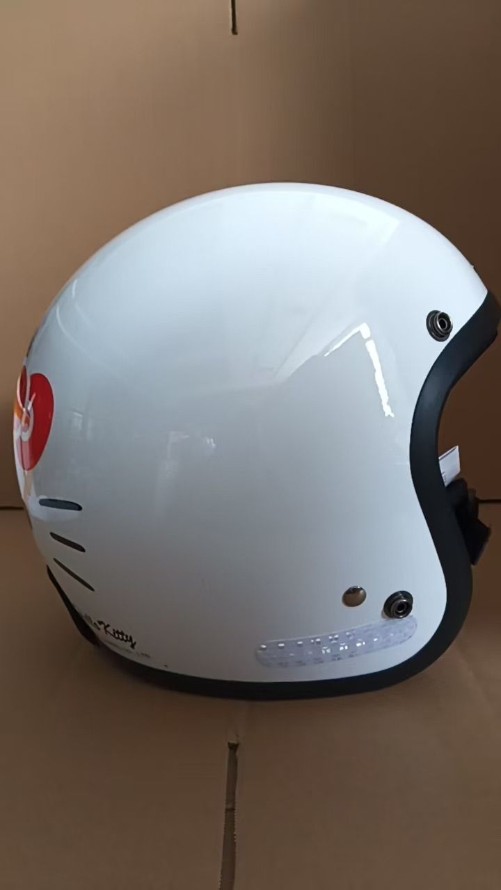 ハローキティ ジェットヘルメット ホワイト ハローキティ ジェットヘルメット ホワイトヘルメット 可愛い