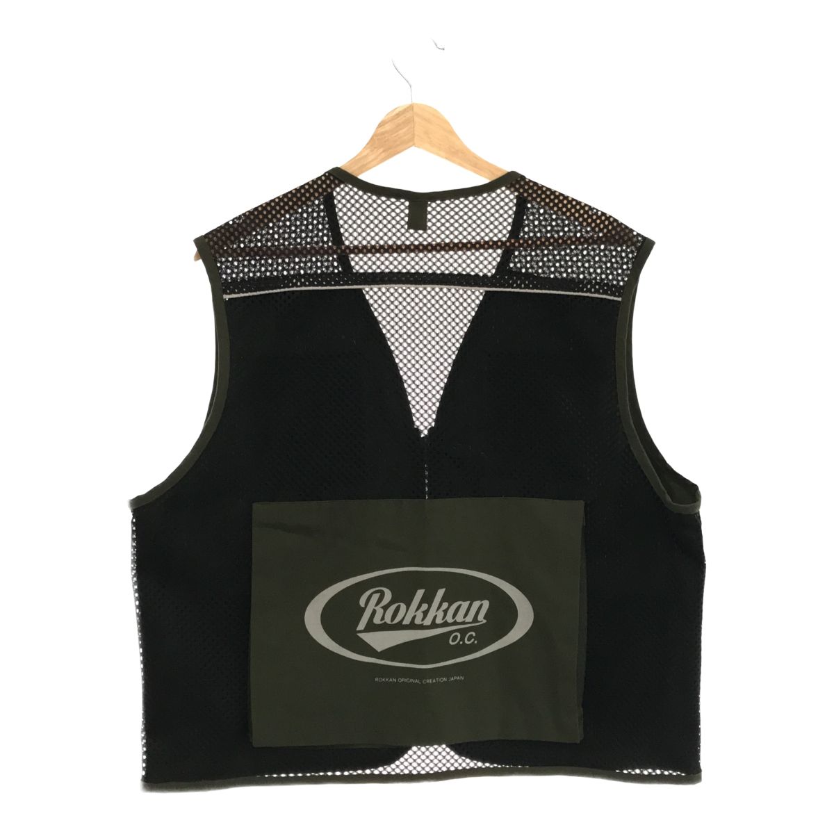 Rokkan O.G. フィッシングベスト ブラック　XL ROKKAN フィッシングベスト Rokkan O.G. フィッシングベスト ブラック