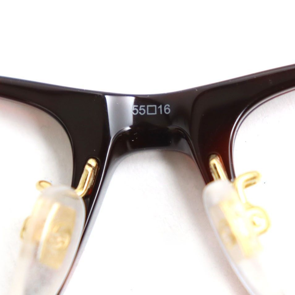 未使用品◇GUCCI グッチ GG0858OJ サイドロゴ入り スクエア型 眼鏡  