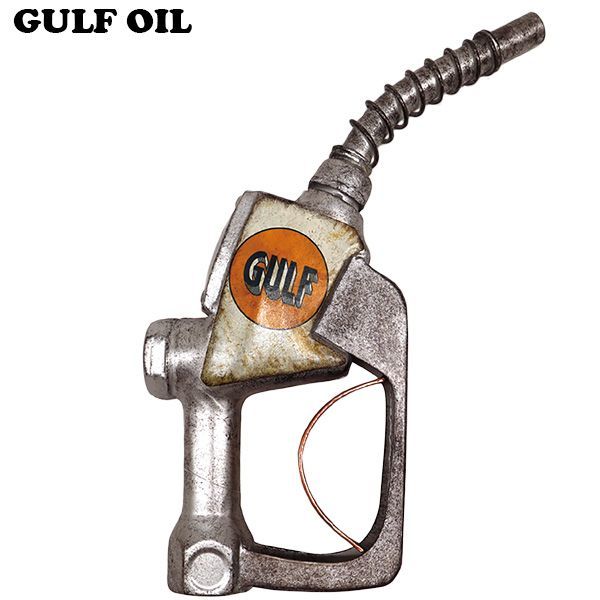 ヴィンテージ ガスポンプ ノズル GULF OIL 【公式通販】