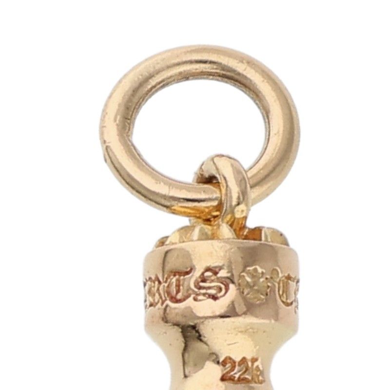  クロムハーツ 22 K SPIKE CHARM スパイク チャーム ゴールドネックレストップ メンズ ネックレス アクセサリー