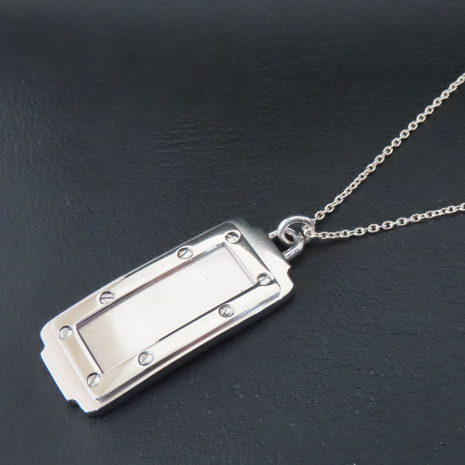 cartier カルティエ　ペンダント925チェーン付き　アクセサリー Cartier カルティエ チェーン ネックレス アジャスター付き 48cm